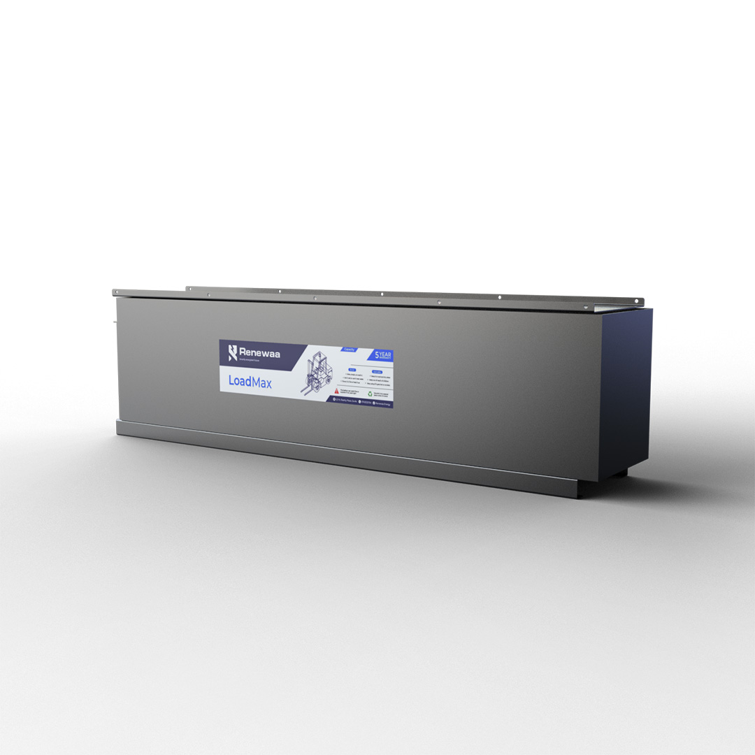 LoadMax: Heavy-Duty Lithium Forklift Battery - High Performance Energy Solution Renewaa