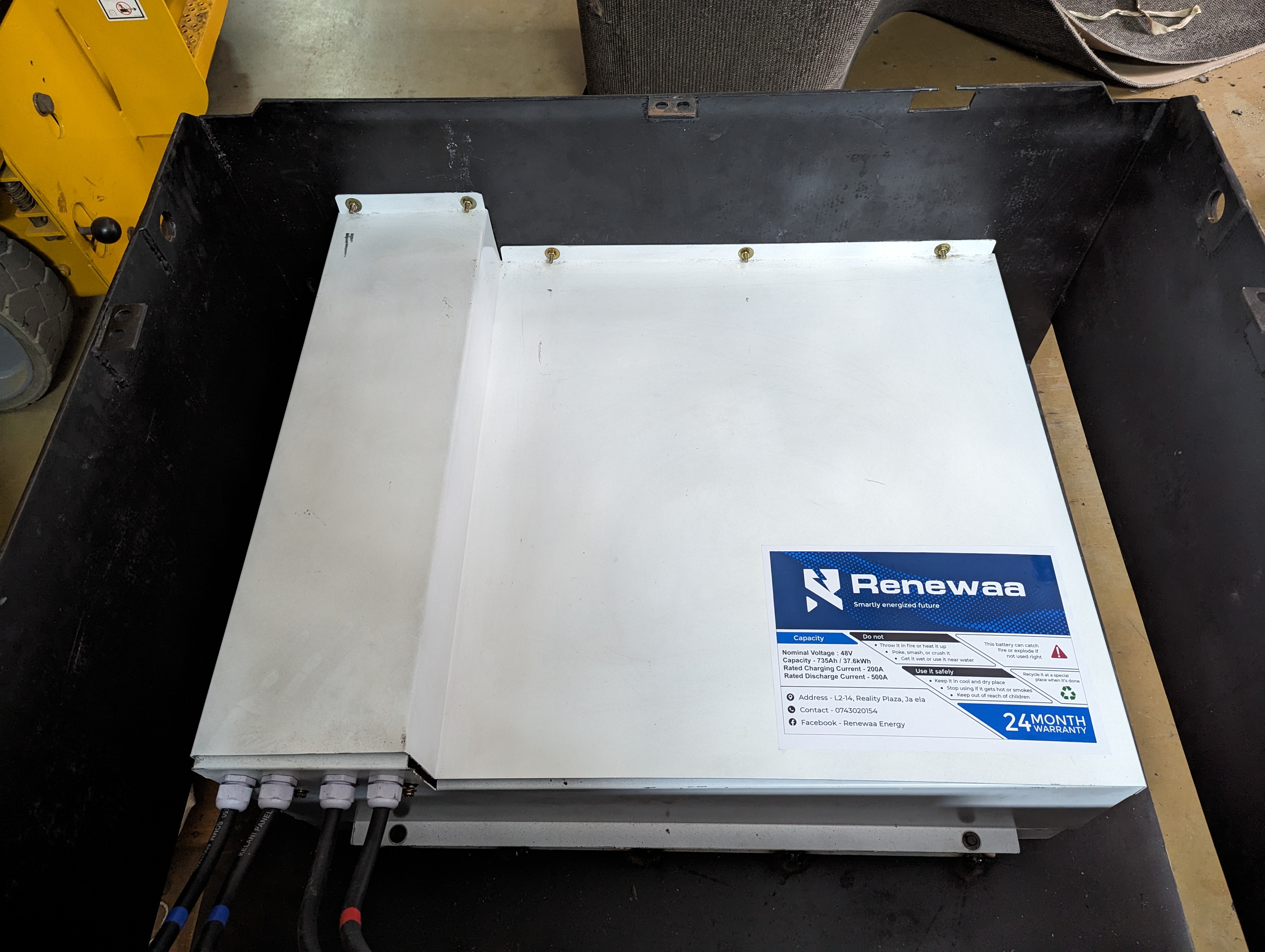 Forklift Battery Conversion